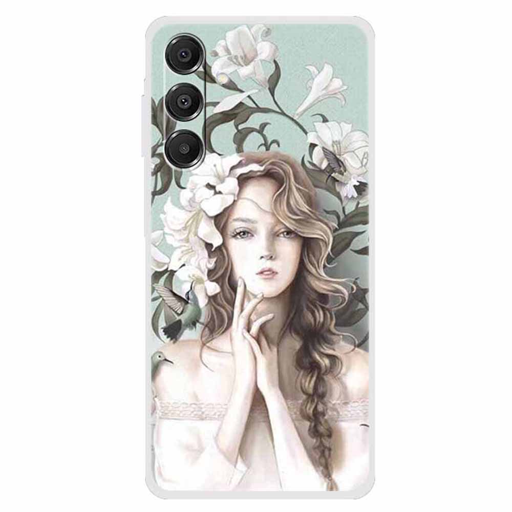 TPU Case for Samsung Galaxy A16 5G/A16 4G Pattern Printing Anti-Drop Phone Back Cover