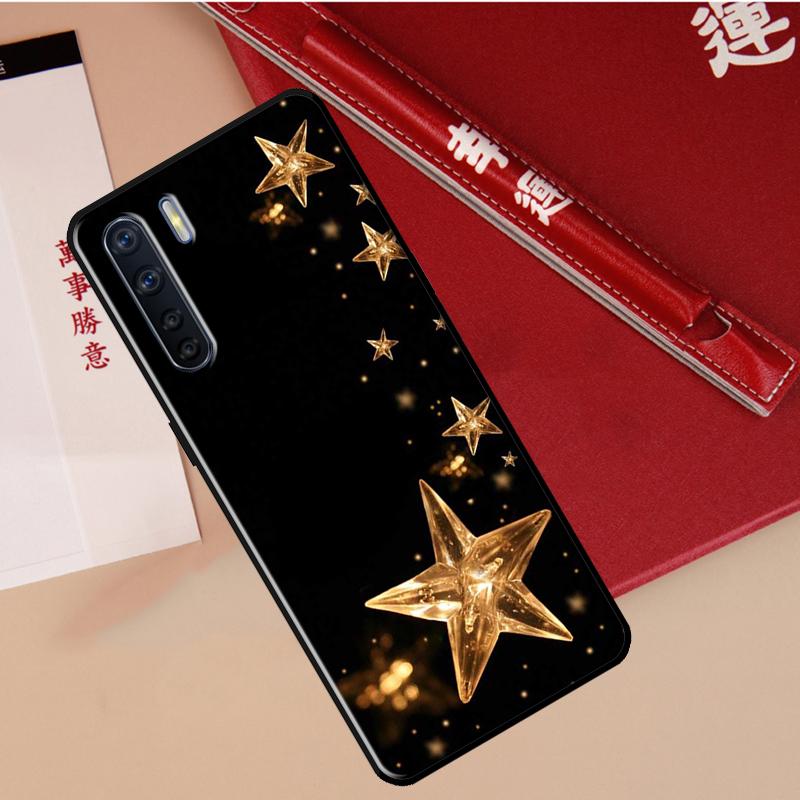 Bright Stars Art Case For Oppo A60 A98 A58 A78 A18 A38 A80 A40 A77 A57 A17 A74 A54 A94 A96 A76 A16 A15 A5 Pro