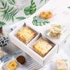 Frosted Translucent Self-Sealing Bags for Baking: 100-Pack for Cookies, Biscuits, and Mooncakes