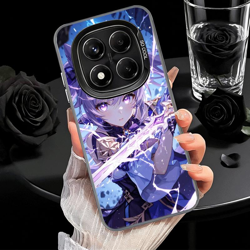 Genshin Impact Keqing Soft Phone Case for Xiaomi Redmi Note 13 14 15 Pro Plus 12S 12 11S 11 11T 10S 10 Shockproof Cover Back She