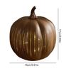 Twinkle LED Light Pumpkins with Timer Lighted Sparkling Starry Night Glass Pumpkin Lamp Halloween Party Decorative Night Lights