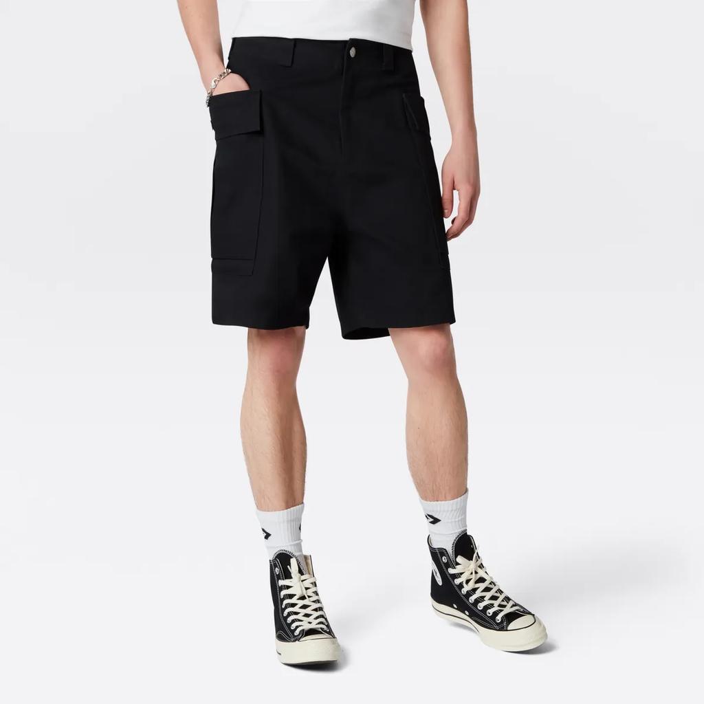 Converse Cargo Shorts Men's Black Moderate 10021530-A02