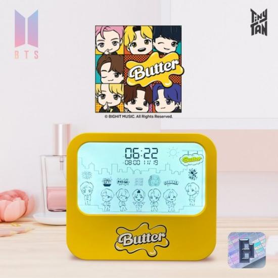 BTS TinyTAN “Butter” Animation Alarm Clock – Official BTS Character Design