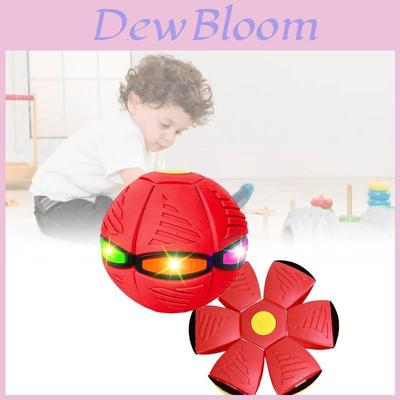 Colorful Glow In The Dark Flying Saucer Bouncy Ball For Indoor Outdoor Fun Toys