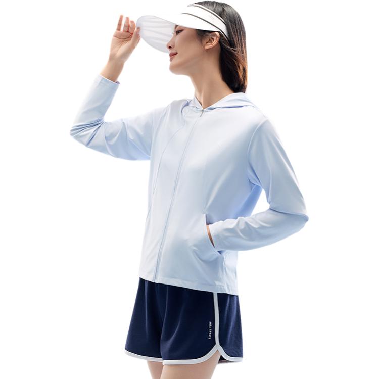 Anta Ērts ikdienas vienkāršs rāvējslēdzēja kapucējjakas sieviešu jakas 962527709-2