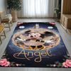 Cartoon Mickey Minnie Mouse Donald Duck Living Room Non-Slip Area Rug Soft Carpet for Bedroom Playroom Sofa,Home Decor Doormat