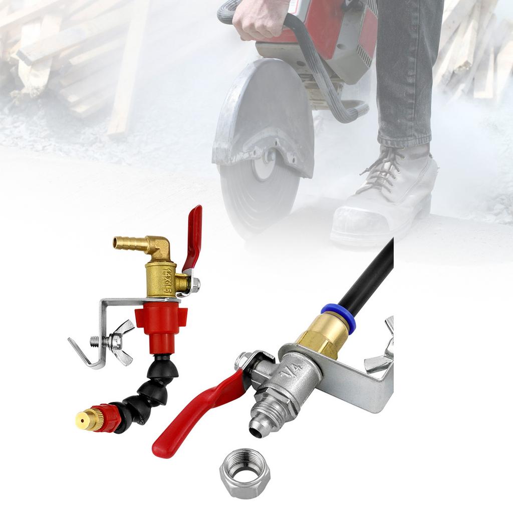 Dust Reducing Stone Cutting Water Sprayer Kit Suitable for Angle Grinder Enhances Tool Efficiency with Easy Installation