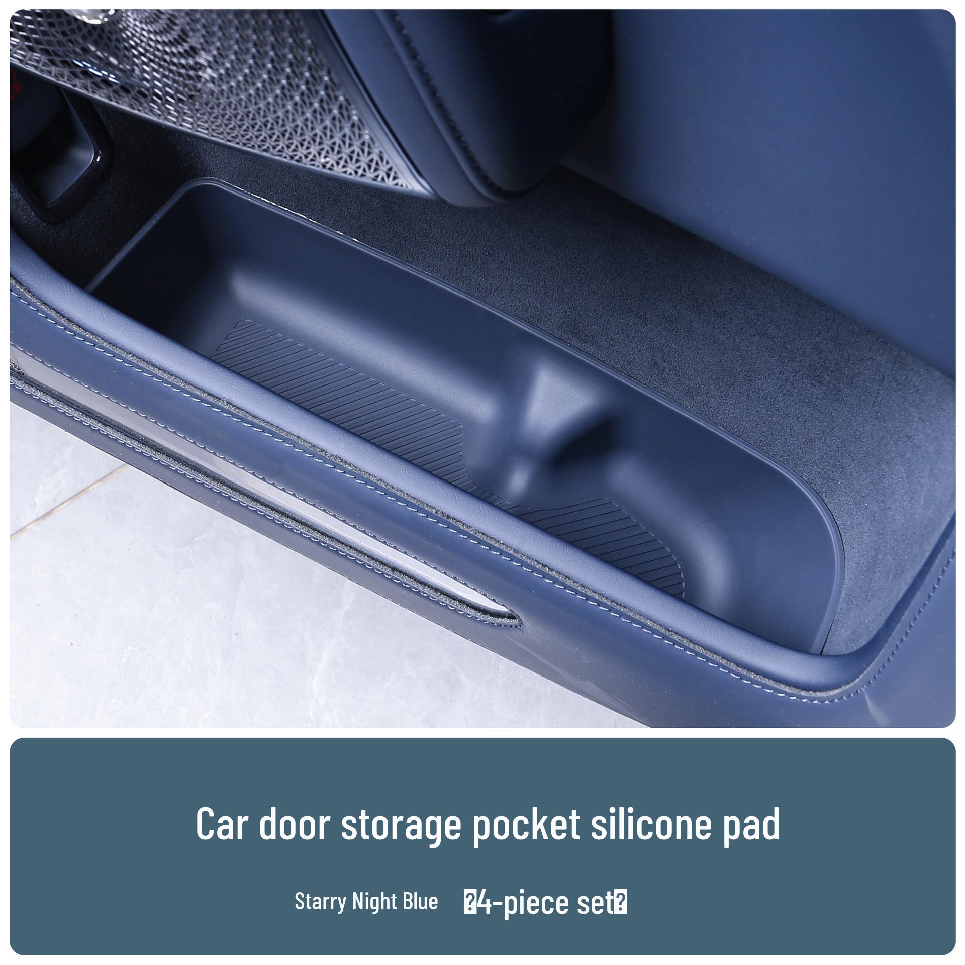 Zeekr 9X Car Door Silicone Storage Box: Interior Enhancement & Protection