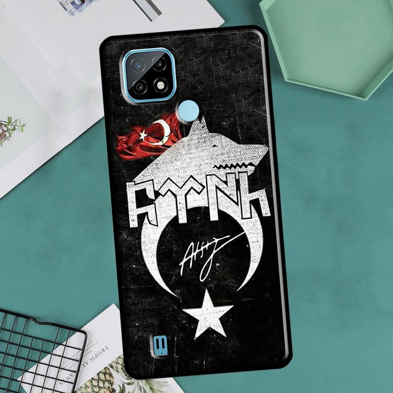 

Чехол для OnePlus Nord 2 9 10 Pro 9R 10R 8T с изображением турецкого бозкурта (серого волка) для Realme GT Master Neo 2 3 8i 9i 8 Pro OnePlus 8T