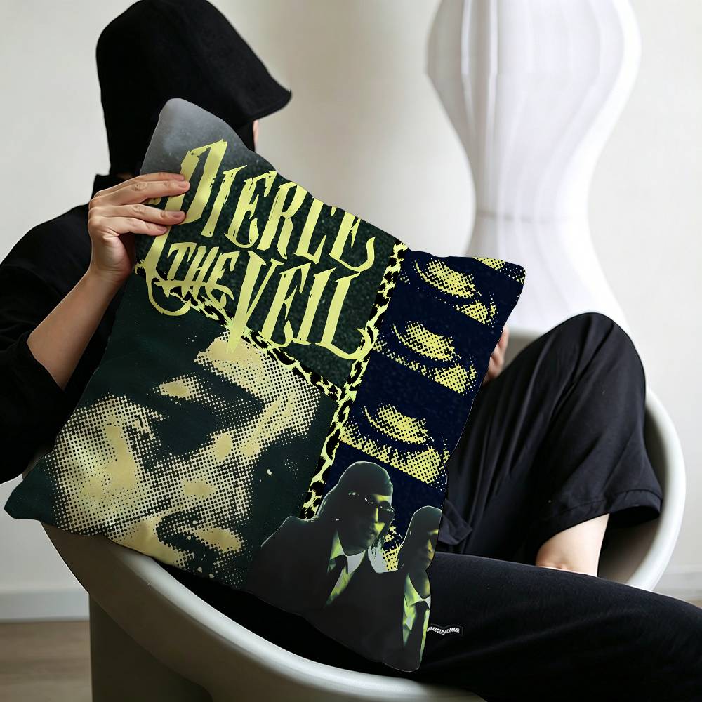 P-Pierce-The-Veil-Band Emo-Energetic Lucky Dragon pillow cover sofa cushion cover home room decoration children gift