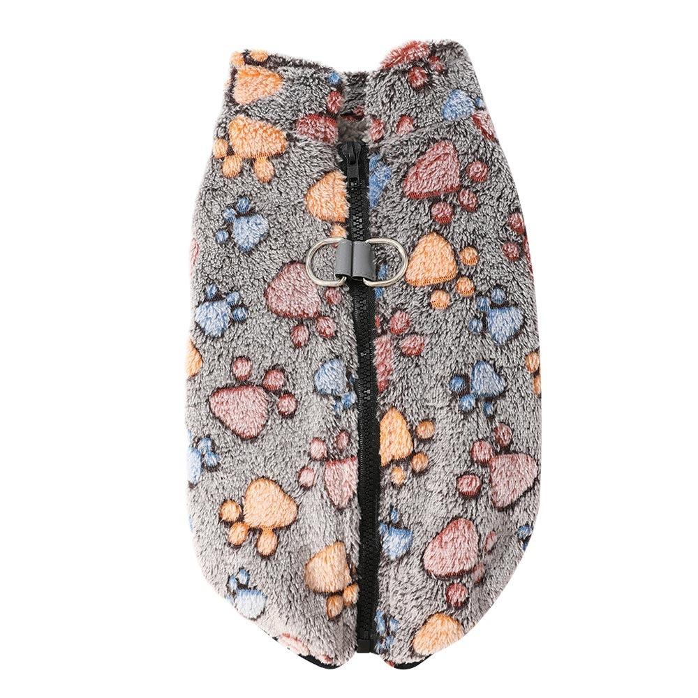 D-ring Winter Dog Clothes Warm Puppy Clothes New Dog Sweater  Chihuahua