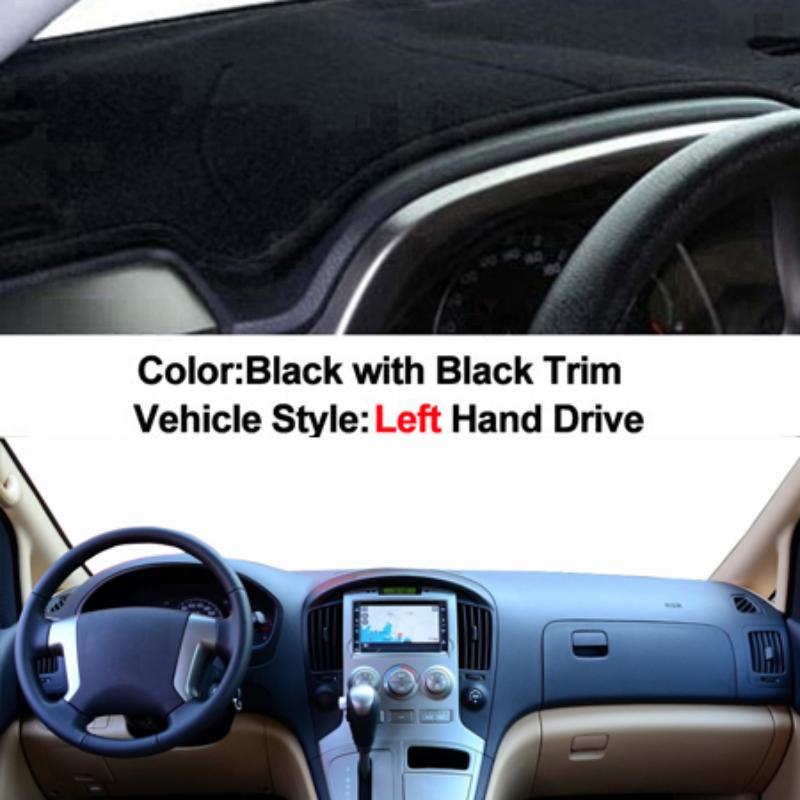 Auto Dashboard Abdeckung Dashmat Cape Für H1 H300 i800 iLoad iMAX Grand Starex 2008 - 2018 2019 Auto Innere Dashmat pad Teppich