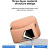 Car Door Organizer, PU Leather Storage Pouch With Strong Sticky Back For Phone, Keys - Fits Car Seat Side Pocket & Console Gap, Universal Car