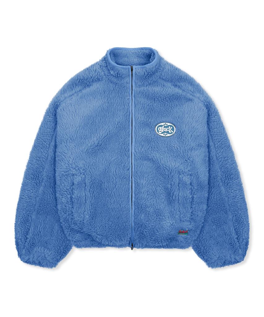 Glack Gj103 Sasquatch Heavy Fur Jacket (Blue)