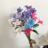 Simulated Flower Fake Lilies Silk Material Home Office Wedding Party Appearance Faux Flower Christmas Decoration