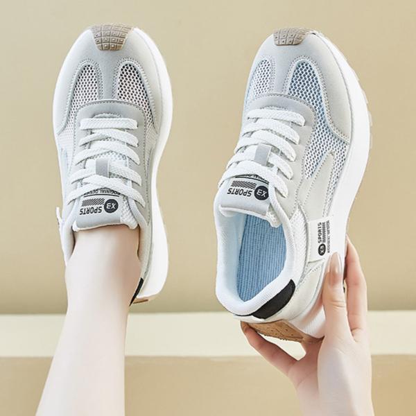 

Summer student sports and leisure mesh with increased breathability 35 сірий