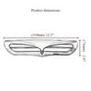 Motorcycle Guide Hood Air Inlet Cover Air Vent with LED Light for Harley Davidson Gliding Street Gliding Supreme Gliding