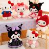 New 40Cm Kawaii Sanrio Hello Kitty,Kuromi,My Melody Plush Doll,Pink Hello Kitty Stuffed Toys, Soft Anime Pillow,Birthday Gift