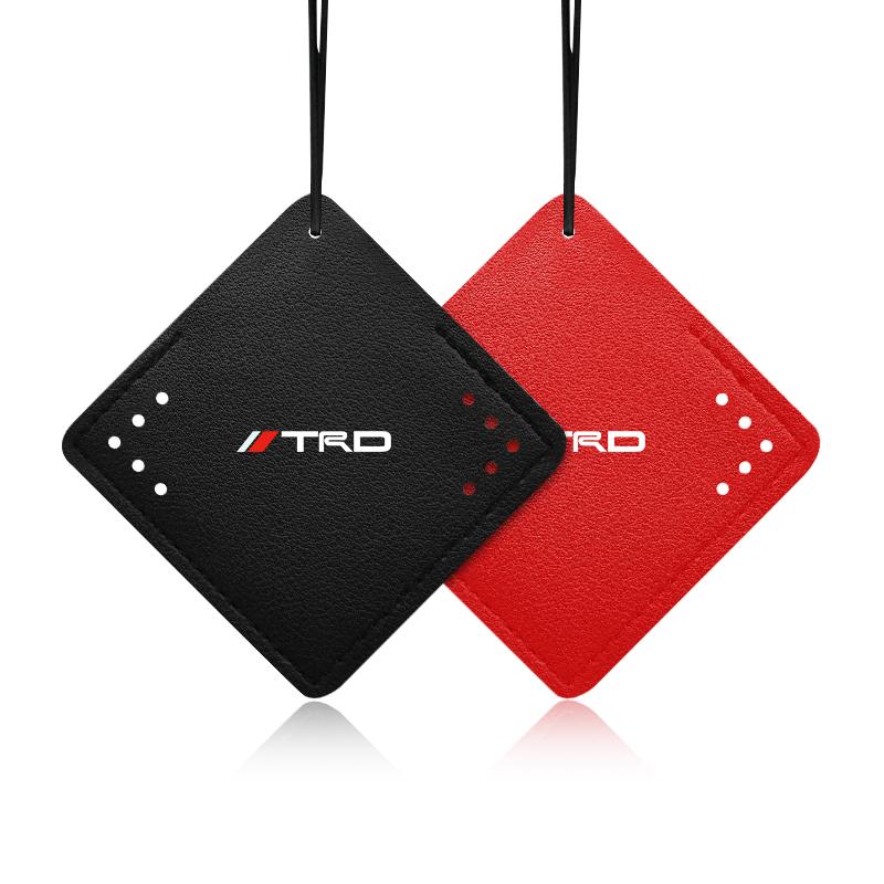 Bil Interiör Parfym Hänge Luftfräschare Hängande Parfym Emblem för Toyota TRD GR Corolla Auris Yaris Rav4 CHR Camry40 Prius