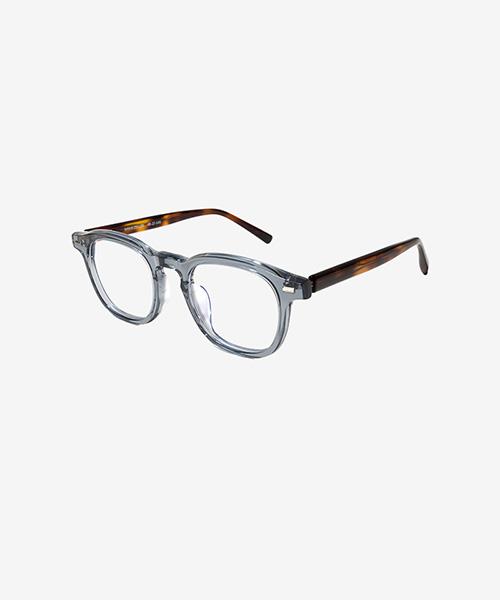 Techeuoaiweeo Tetsuo23 Eyeglass Frames C3 Gray Tortoise