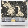 Sun God Moon God Tapestry Bohemian Style Wall Hanging Background Decoration Fabric Beautiful Mysterious Print Decoration