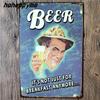 Vintage Tin Beer Signs Antique Decorative Metal Plaques Beer Carteles Vintage Metal Plaque Metal Vintage Pub 20*30cm