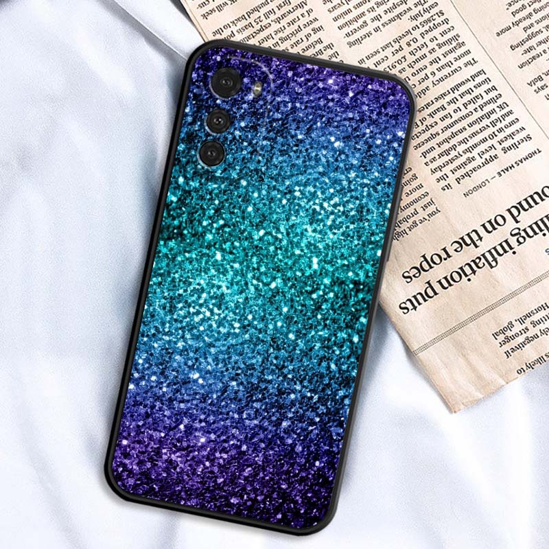 Shining creative patterns For Motorola G85 Edge 50 G24 G35 G14 G04 40 G72 G34 G G54 G13 G32 5G Black Phone Case