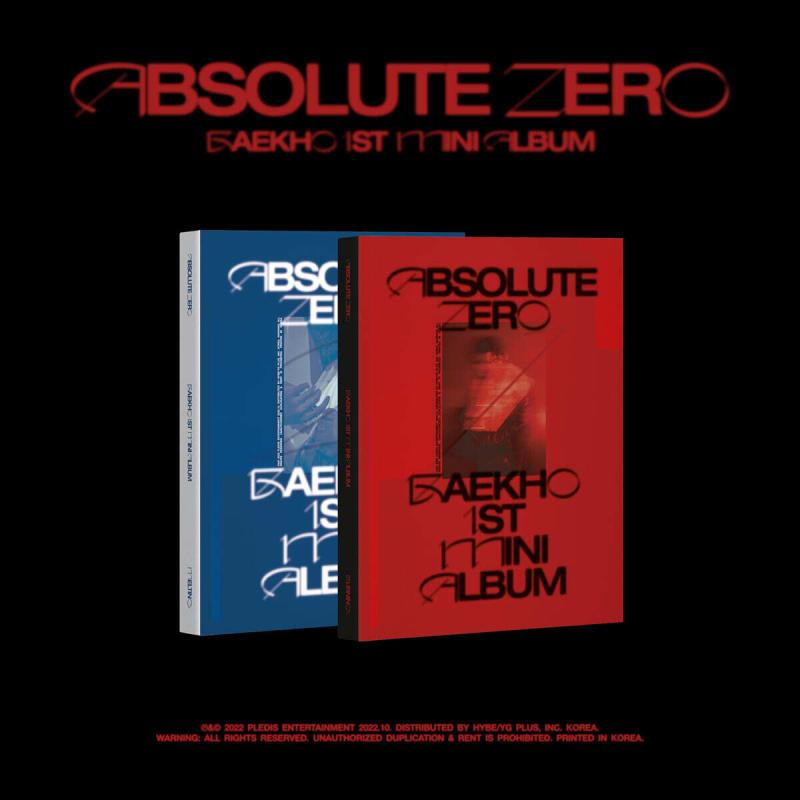

Baekho (BAEKHO) - BAEKHO 1st Mini Album : Absolute Zero [1 out of 2 versions randomly sent]