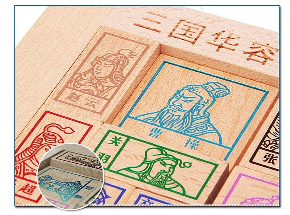MIFO Romance of the Three Kingdoms Puzzle Escape Game Huaryong Dao Box Girl Traditional Puzzle Cao Cao Zhang Fei Guan Yu Wooden Educational Toy That