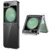 Galaxy Z Flip 6 Case Clear Slim Shockproof Protective Cover Electroplated Finish