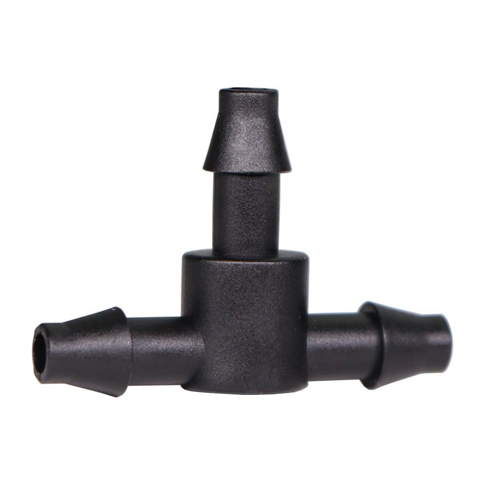 100PCS 3 Way Hose Connector Easy Fit Drip Irrigation Connector  Greenhouse Watering