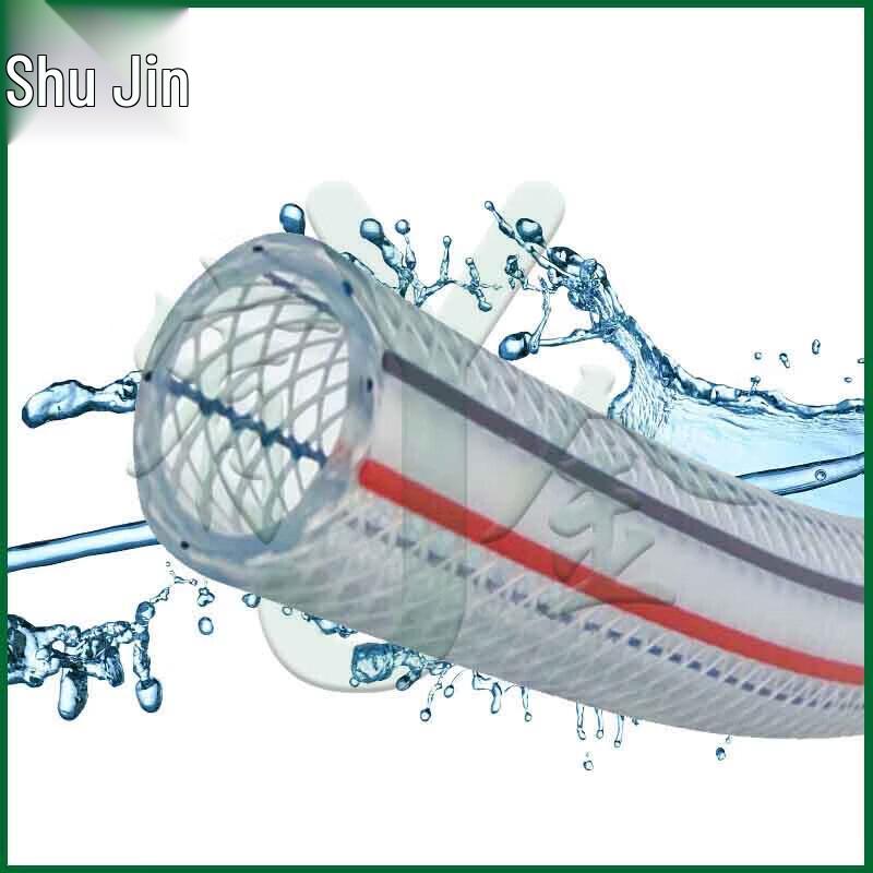Transparent PVC Mesh Reinforced Water Hose