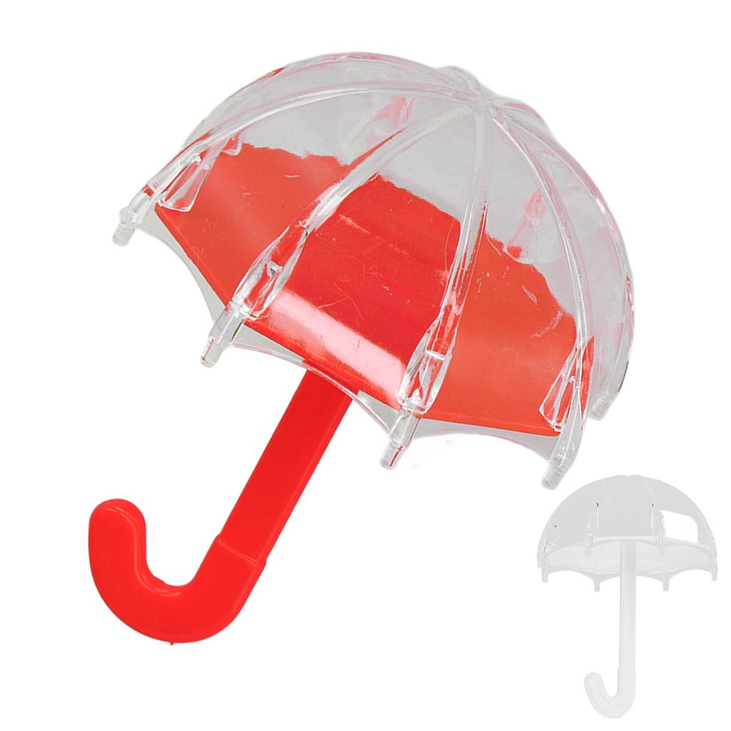 12pcs Umbrella Shaped Candy Box Portable Cute Exquisite Plastic Packaging Gift Box for Birthday Part