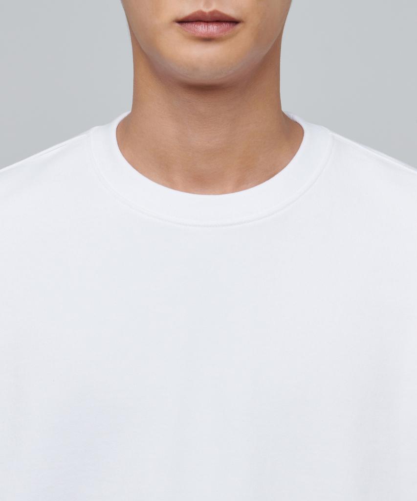 MUSINSA STANDARD Heavyweight Oversized Sweatshirt [White]