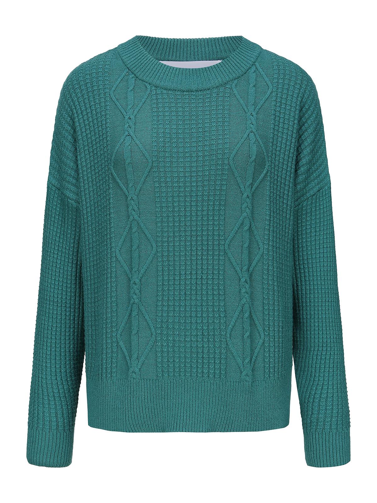 

European and American Women s Long-Sleeve Knit Sweaters - Autumn/Winter Pullover Collection PP