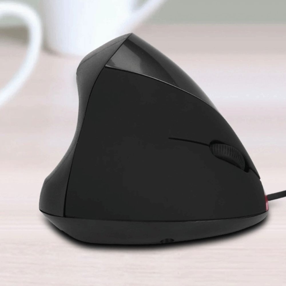 Vertical Shape Vertical Mouse Wrist Rest Computer Mice USB Wired Mouse  Desktop Computer