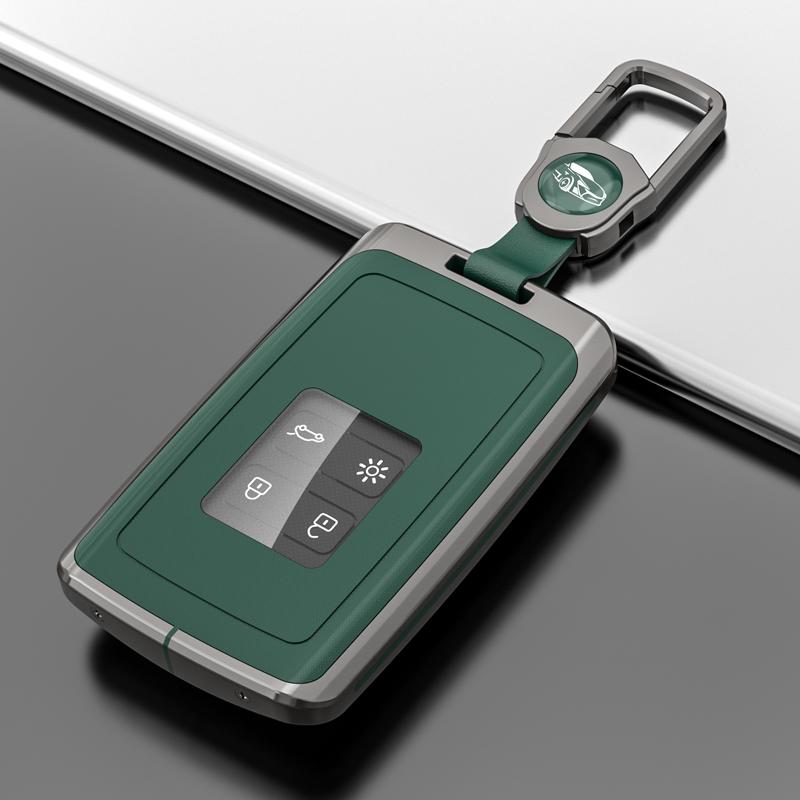 Pouzdro na klíček ze slitiny zinku na auto pro Renault Captur Megane Talisman Espace Clio Zoe Koleos Scenic 4 Arkana Dacia Sandero