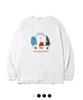PAGESIISII House-House Print Oversized Long Sleeve [4 Colors]