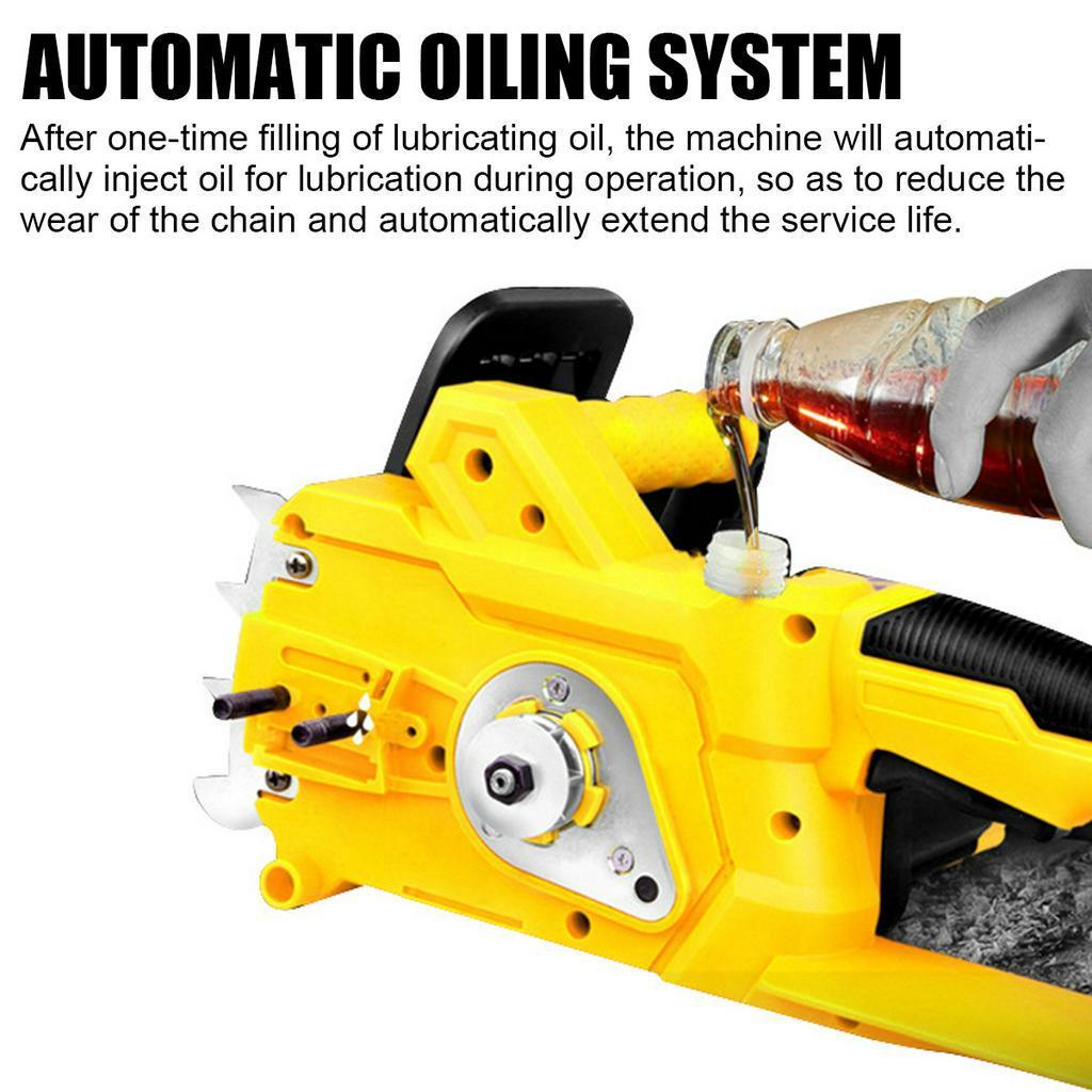 8 Inch 2.25M Cordless Tree Trimmer Pole Saw Telescoping Electric Chainsaw Pruner Home Garden Pruning Tools With Battery