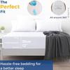 White Waterproof Bed Sheet, Dust-proof and Urine Proof Bed Sheet, Comfortable and Skin Friendly