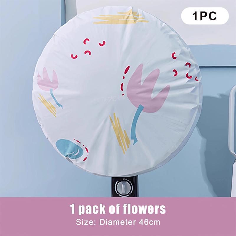 1/2 Stück Elektrischer Ventilator Staubschutz Haushalts-Staubdicht und Wasserdicht Dreidimensionaler Standventilator Dreidimensionale Lagerung