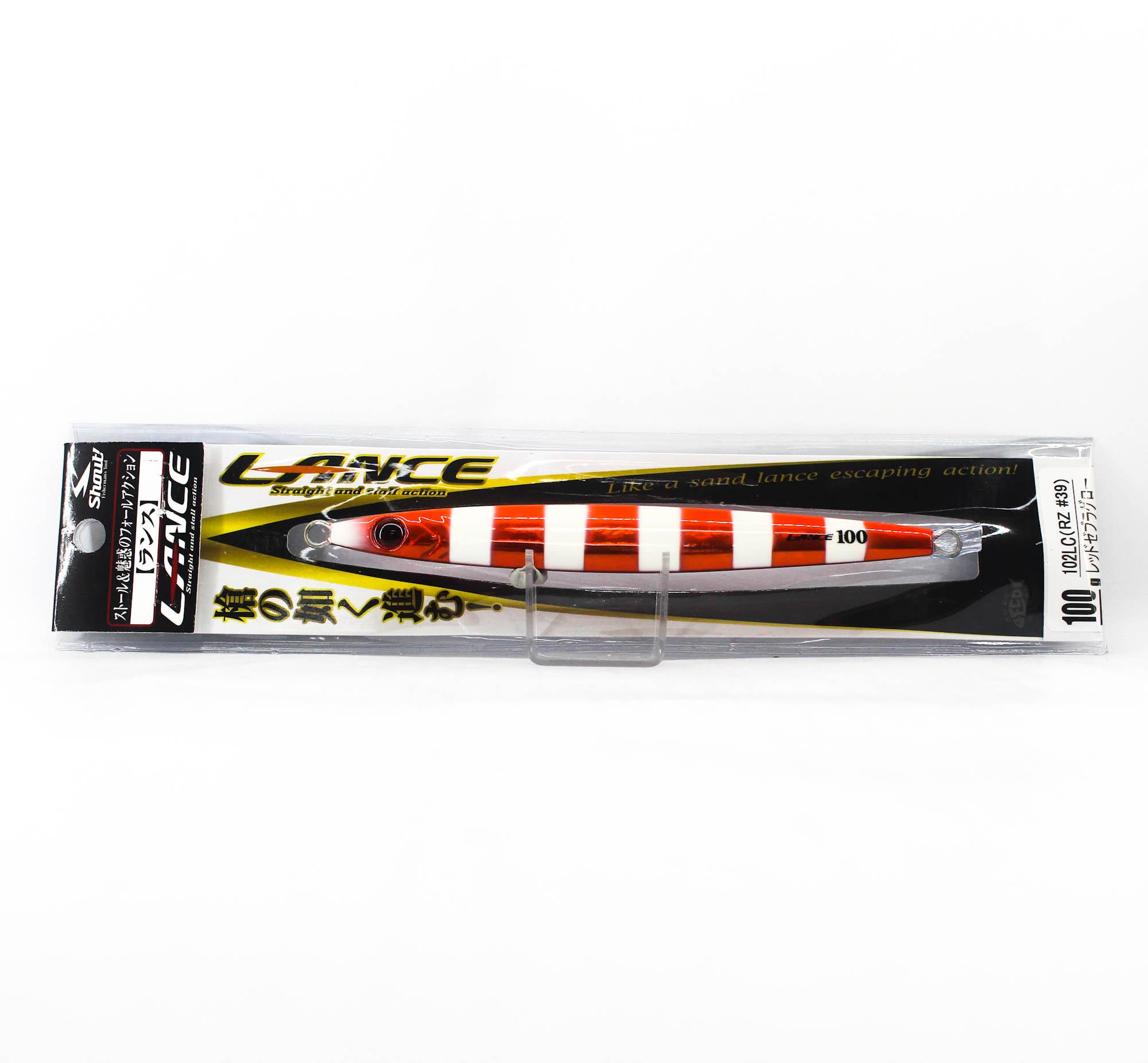 Shout 102-LC Metal Jig Lance Slow Fall Long 100 грамм RZ (7918)