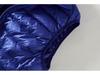 Men's Large Size Lightweight Down Vest - Stand Collar Sleeveless Jacket for Autumn/Winter