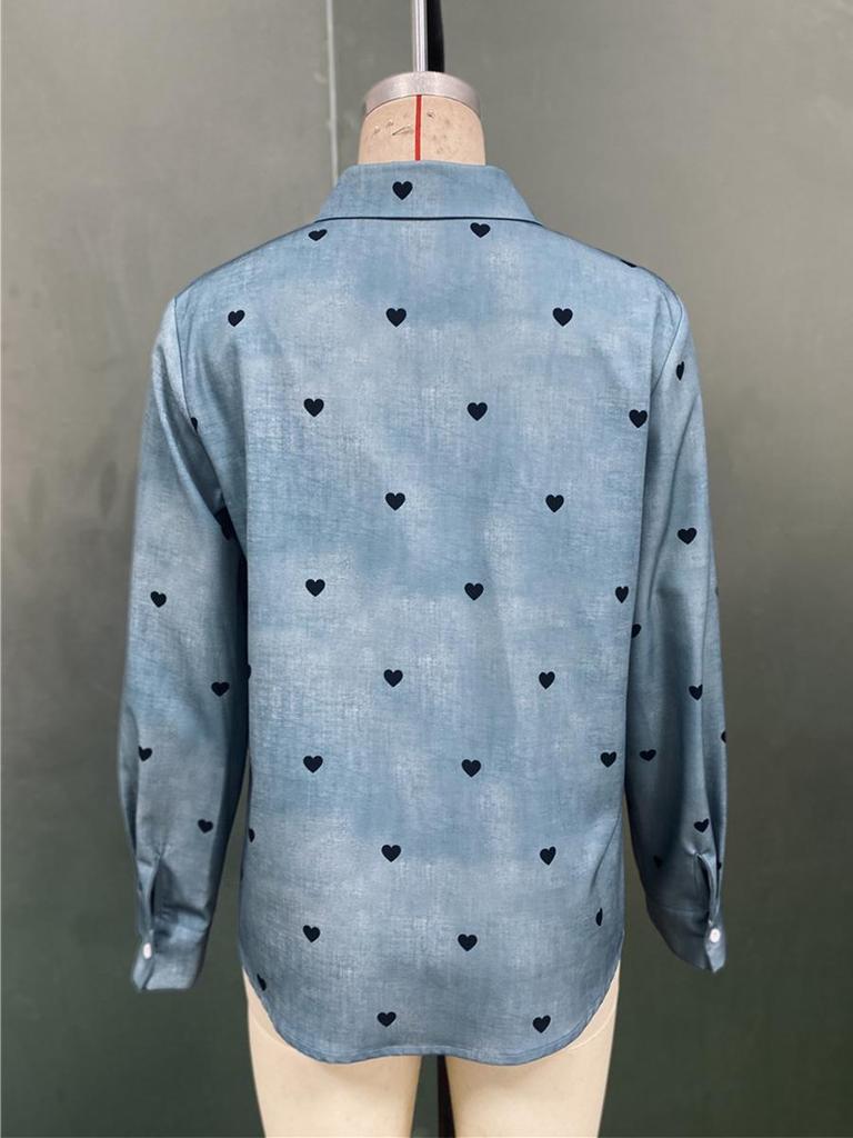 Rui Hou Mid-Length Long-Sleeved Shirt - Autumn European & American Style Design