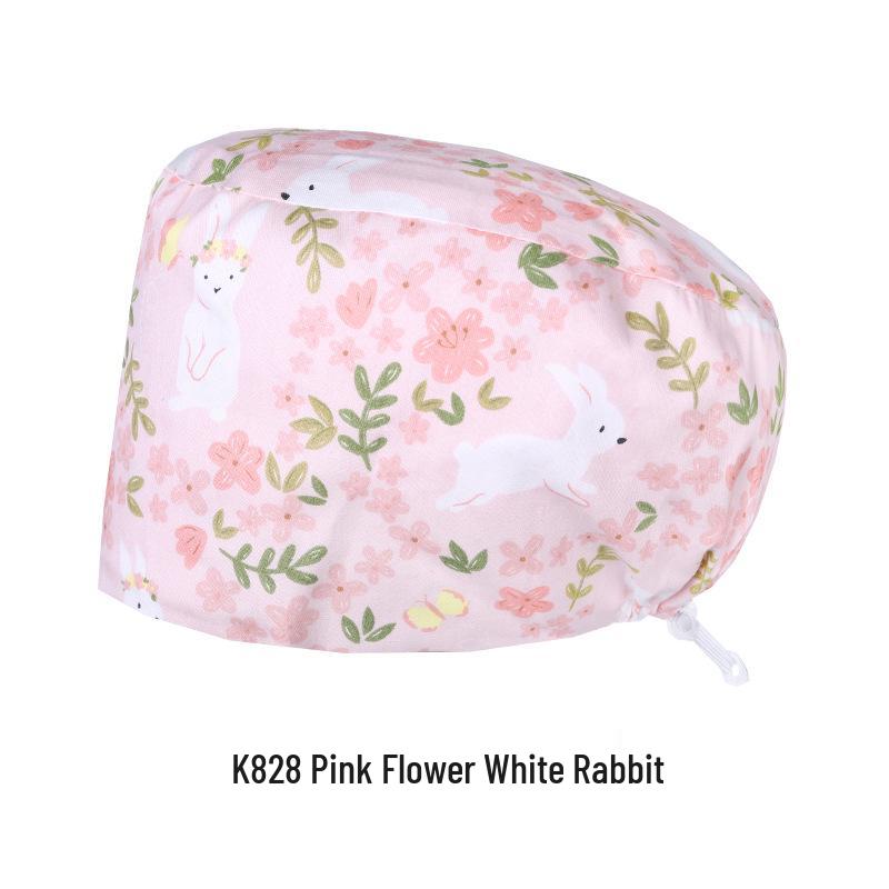 Oddychający Czysta Bawełna Czepek Chirurgiczny dla Lekarzy i Pielęgniarek