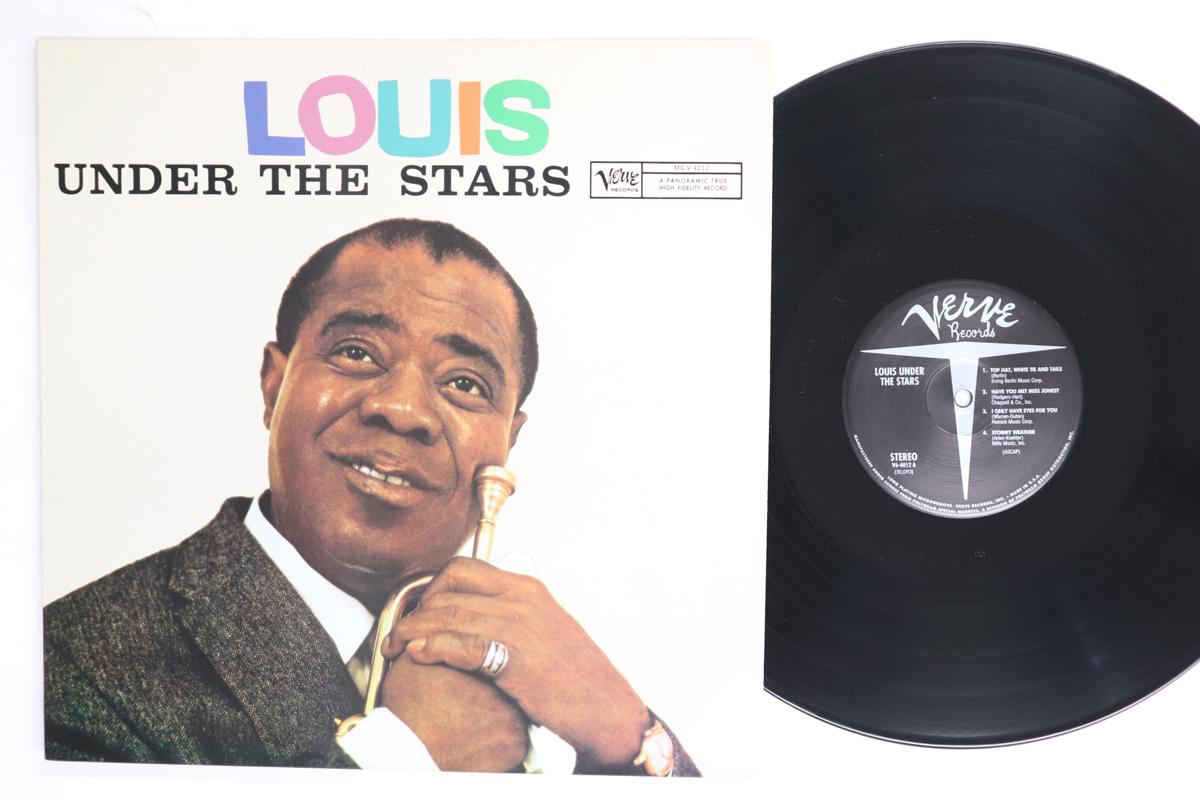 LP Record LOUIS ARMSTRONG  Under The Stars V64012 VERVE US Jazz Used