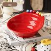 Premium Fruit Plate & Fork Set: Ideal for Home or Living Room Desserts and Salads