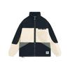 Li-Ning Badfive Fleece-Lined Thermal Lock Warm Sports Jacket Men Jacket White AFDSA71-3