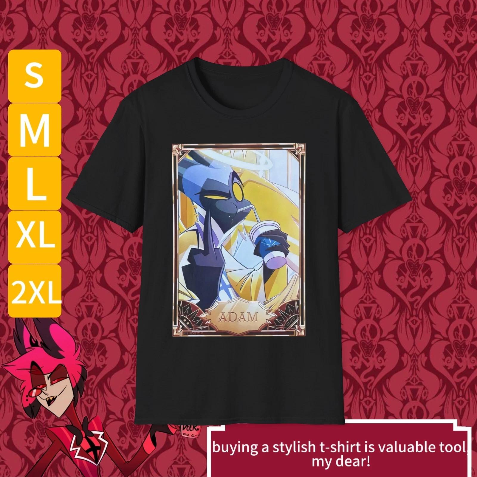 Hazbin Hotel Adam Lute Angels Unisex Softstyle T-Shirt M