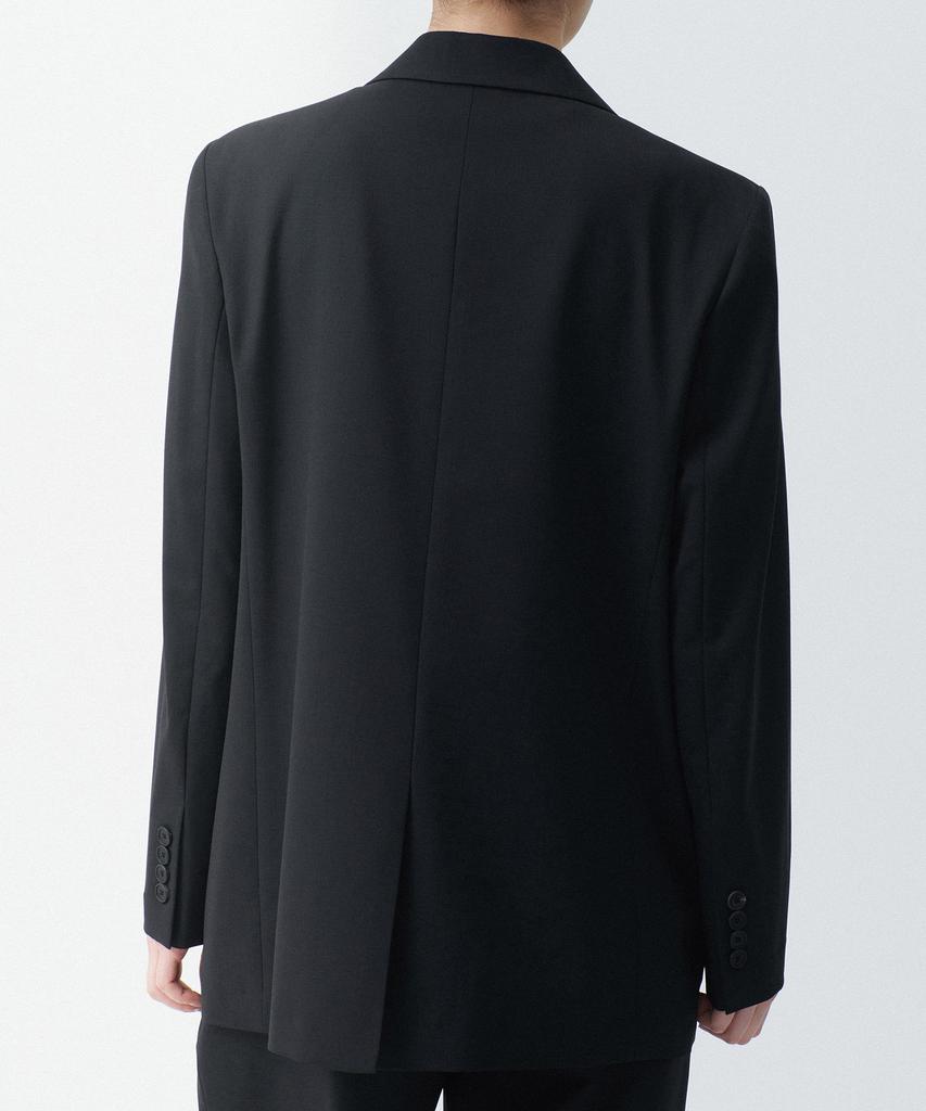 Musinsa Standard Woman Women'S Summer Wool Oversized Blazer [Black]